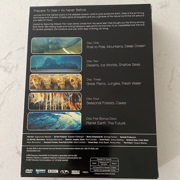 Discovery Channel Planet Earth - 5 DVD Collectors Edition - Picture 2 of 12